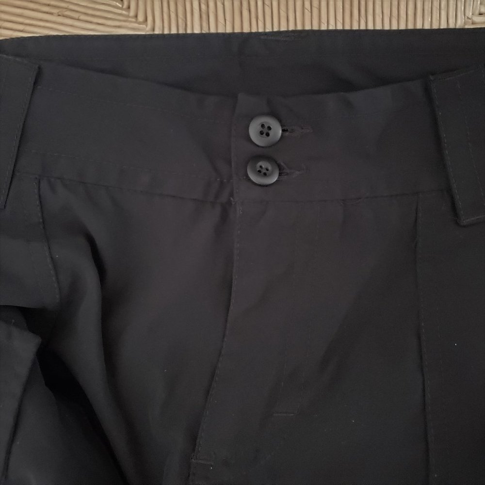Black Convertible Rugged Exposure Hike Camp Convertible Pants Shorts, Size 10 - Picture 7 of 10